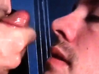 Cum-hungry Twink Gets Big Cocks Up Close