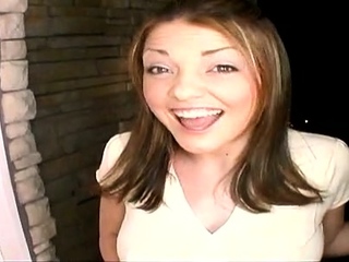 Hot amateur teen blowjob and facial HD video