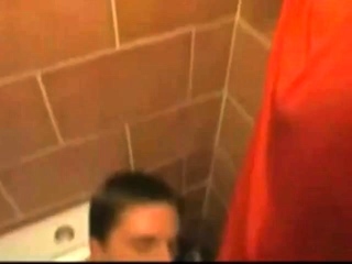 Twink Bareback Fun in the WC