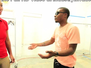 Horny Babe Swallows Dick For Lunch