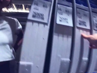 Public BJ in Hardware Store – Facial Finish!