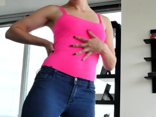 Beautiful brunette in sexy solo fingering masturbation 2 wmv