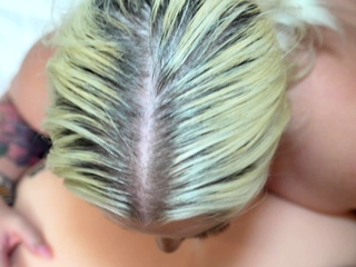 Getting a double dose of big booty blonde Mz Dani