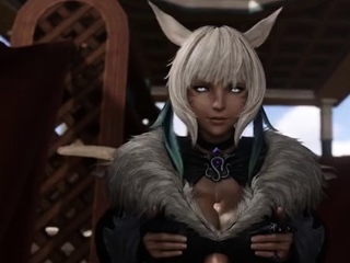 Y’shtola found alone at the library