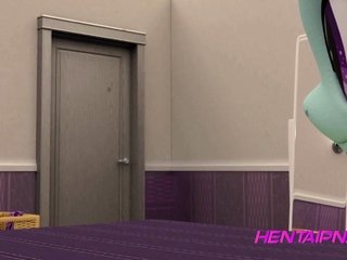 Teen Manga HENTAI Dickgirl Fucks Her Little L0LI Toy